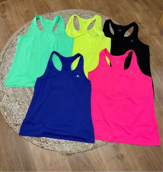 5 Camisetas Tirantes Mujer Talla M/L
