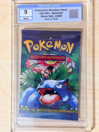 Sobres Pokémon 1ª Ed. Full arts PSA10