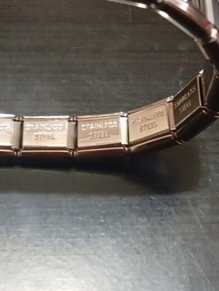 Pulsera elástica de acero inoxidable