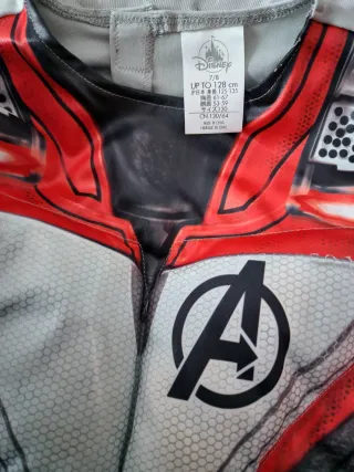 8 AÑOS DISFRAZ niño AVENGERS VENGADORES DISNEY