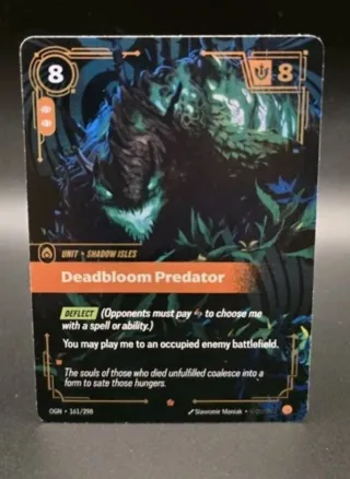 Deadbloom Predator - Carta Juego