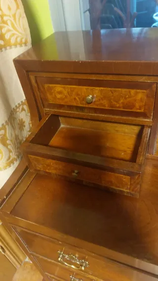 Mueble secreter retro de madera