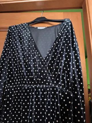 Vestito velluto pois