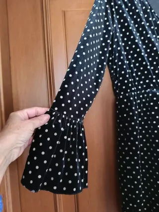 Vestito velluto pois