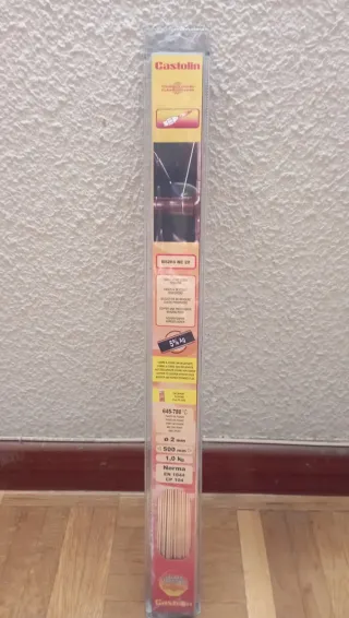 Varilla soldadura plata 5% Castolin