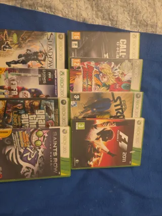 Lote 8 Juegos Xbox 360