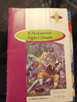 MIDSUMMMER NIGHTS DREAM 3ºESO