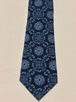 Corbata Scalpers Azul Floral Nueva