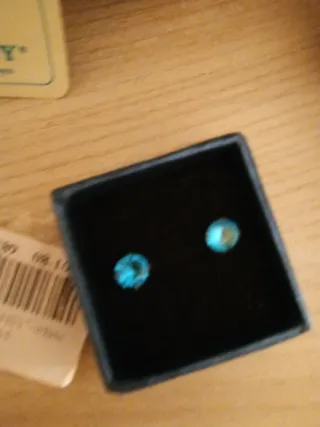 Peluche San Valentino orecchini Luce Azzurra Elett