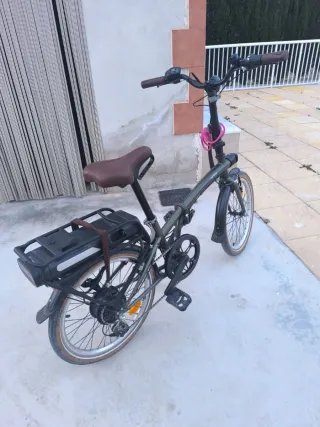 Bicicleta eléctrica plegable 3 velocidades