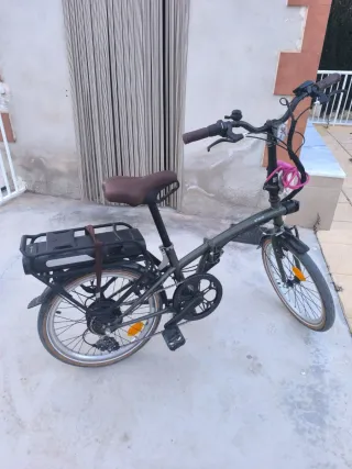Bicicleta eléctrica plegable 3 velocidades