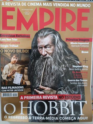 Lote revistas cinema filmes Senhor dos Anéis