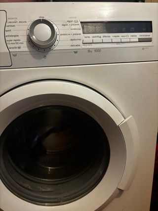 Lavadora Balay 8kg 1000 rpm