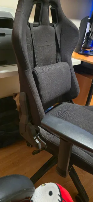 Silla Gamer Corsair Negra Tela