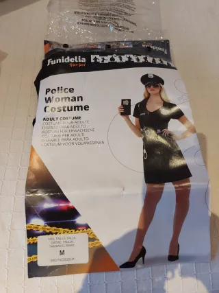 Disfraz Policía Mujer Talla M