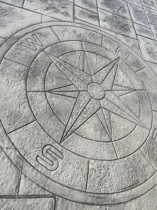 Hormigón impreso para exteriores