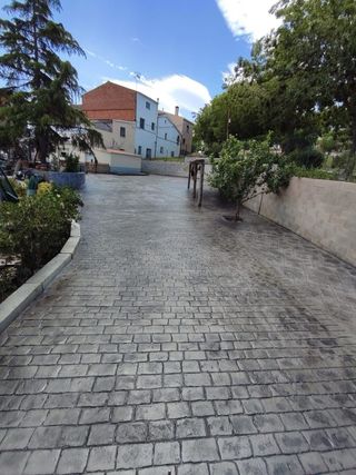 Hormigón impreso para exteriores