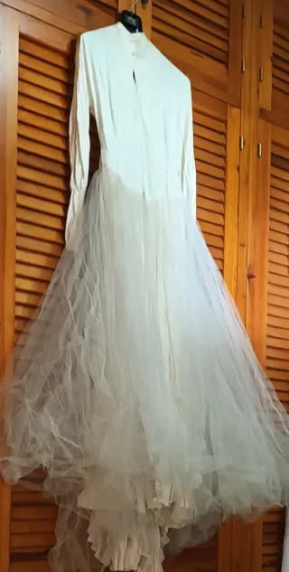 Vestido de Novia Vintage Años 50