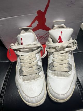 Zapatillas Jordan Grises y Blancas