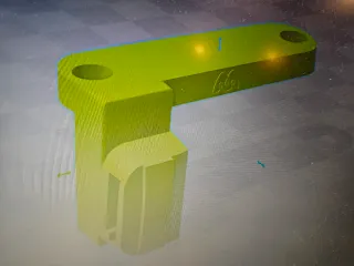 Soporte Luz Stix en Sillín Cube