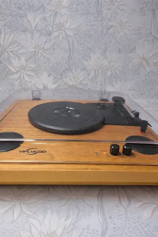 Tocadiscos VIFLYKOO Vintage Bluetooth