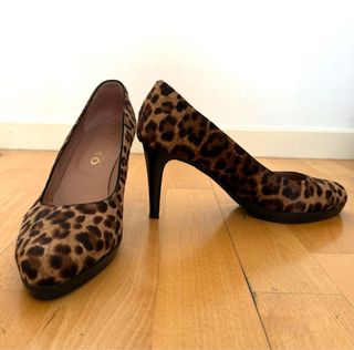 Zapatos Mascaró Tacón Animal Print