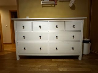 Cómoda Hemnes Ikea Blanca.