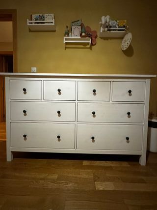 Cómoda Hemnes Ikea Blanca.