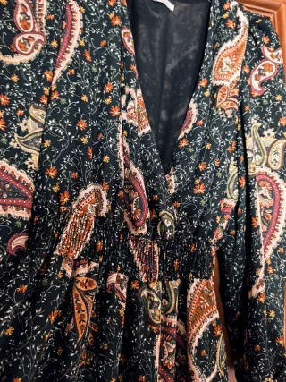 Vestito elegante fantasia paisley