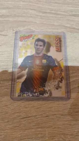 Lote 8 de cromos de Messi mundicromo