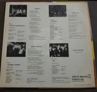 Grupos Andaluces Rock contra el rollo de la droga