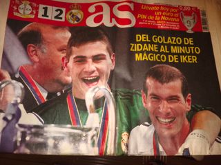 Periódico Real Madrid 9ª Copa Europa