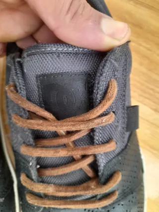 Zapatillas DC  casuales negras y grises