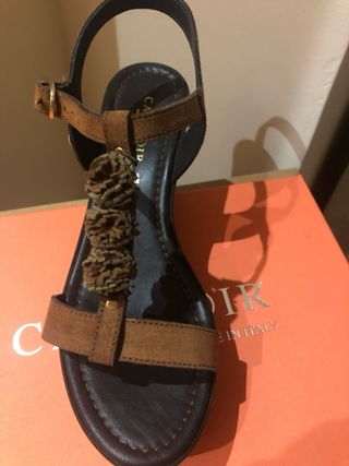 Sandalias CaféNoir Talla 38 Tacón 6cm