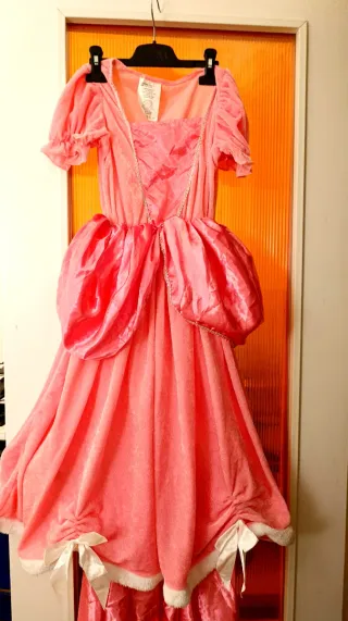 Disfraz niña princesa rosa