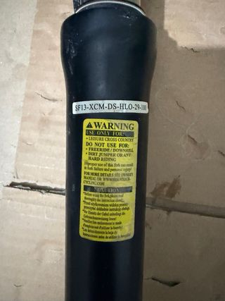 Horquilla Suntour XCM 100mm