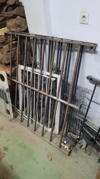 Rejas de ventana metálicas