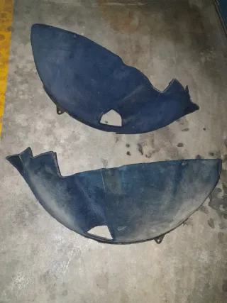 Interiores azul Mercedes W123 ranchera