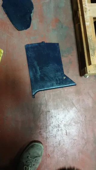 Interiores azul Mercedes W123 ranchera