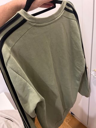 Sudadera Adidas Verde Talla M