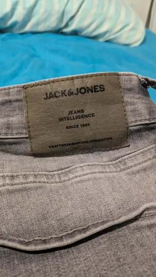 Vaqueros Jack & Jones Glenn Gris - W30/L32