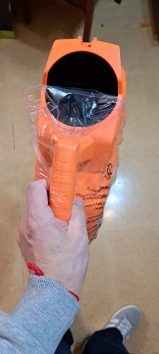 Máquina de pintura con manguera y accesorios