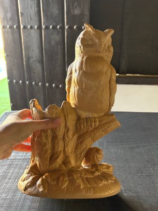 Figura decorativa de búho