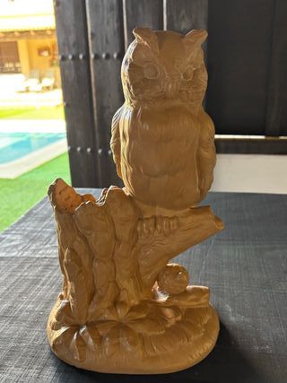 Figura decorativa de búho