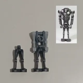 Lote piezas Lego Star Wars (Droid Gunship)