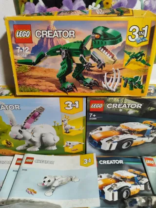 Lote Lego Creator 3 en 1 (Incompletos)