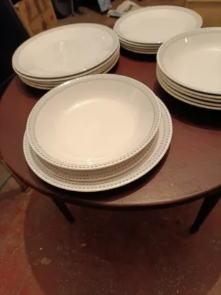 Lote 18 Platos Porzelanit Vintage "Made in Spain"