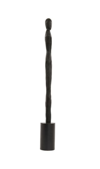 Escultura Femenina Minimalista Negra