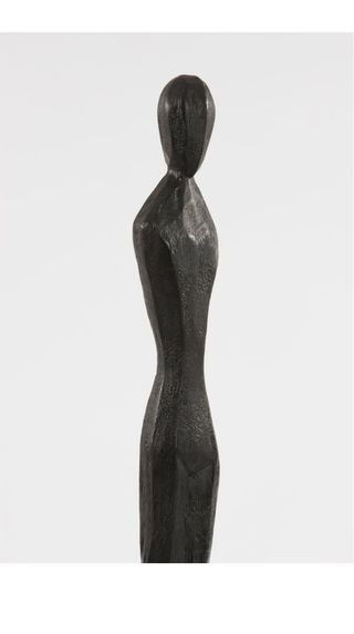 Escultura Femenina Minimalista Negra