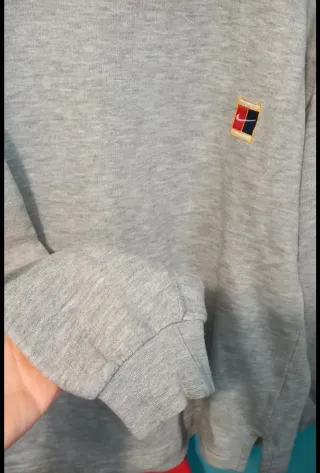 Sudadera Nike Vintage Gris court heritage